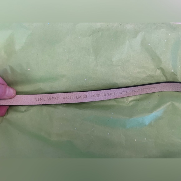 Nine West Skinny Belt- Size Large - Picture 3 of 6